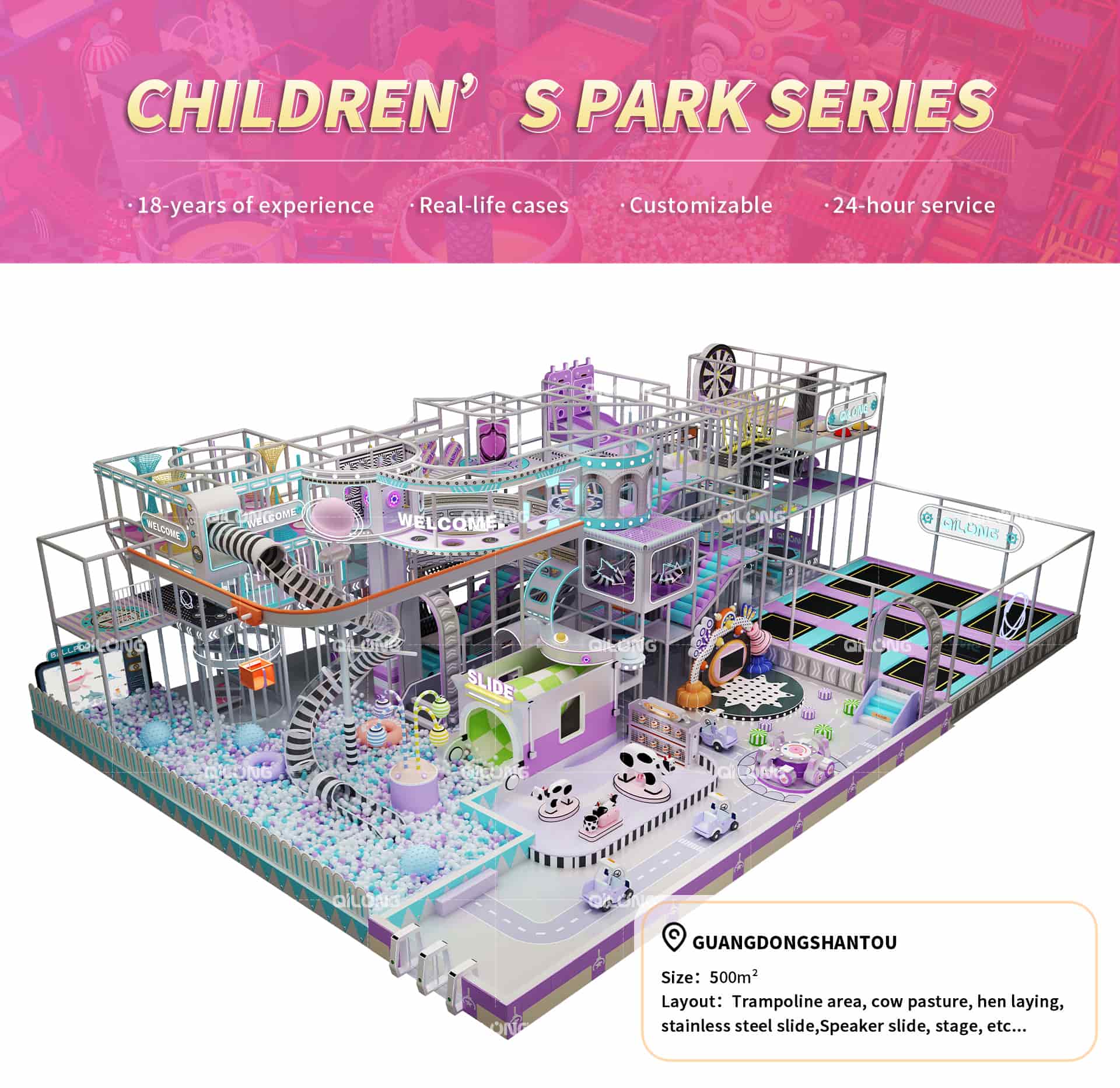 Custom China Funland Indoor Playground