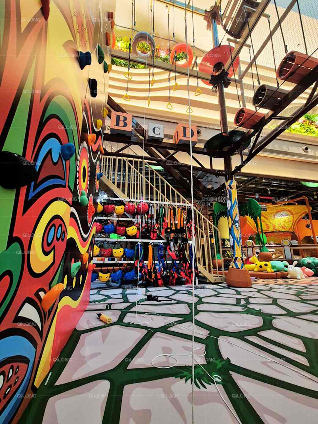 Climbing wall
