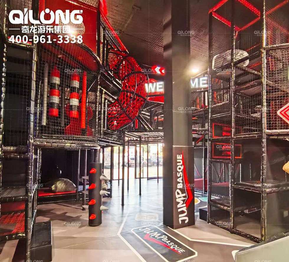 indoor playground area