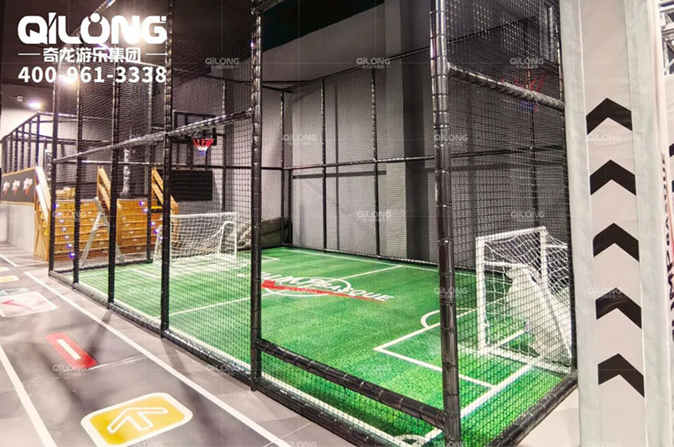 soccer indoor playground area