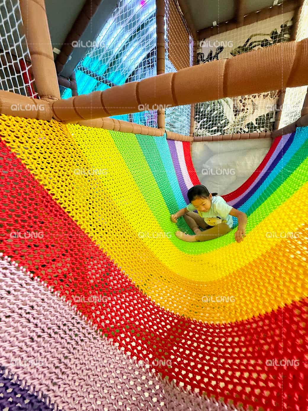 climbing net indoor playground