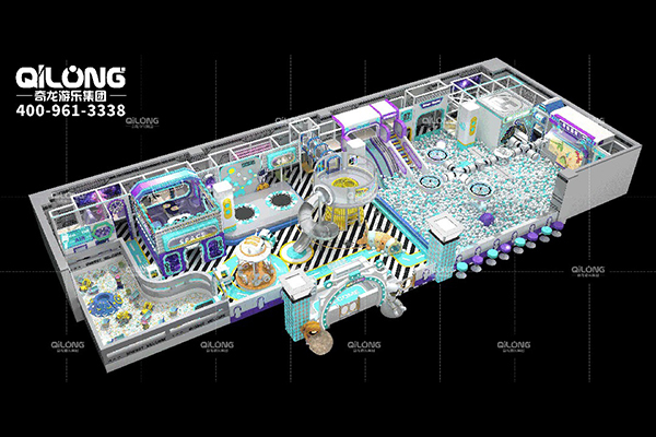 Qilong Amusement** Taiyuan Project: A Space-Themed Indoor Playground That Redefines Family Entertainment
