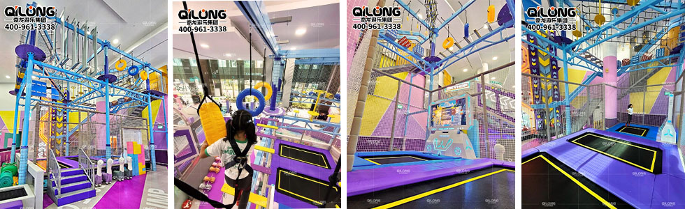 China Factory of Trampoline Park Equipment